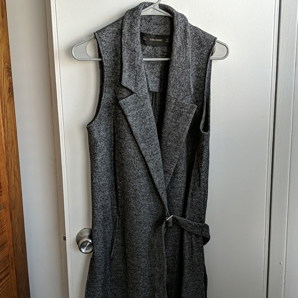 💙4/$20 Zara basic wool vest